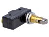 Limit Switch Z15G1308, SPDT-NC, 20A/250VAC, Roller Pin