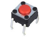 Micro Push Button, with soldering pins, model B3F-1006