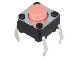 Micro Push Button, with soldering pins, model B3F-1025