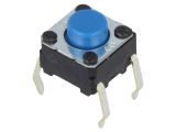 Micro Push Button, with soldering pins, model B3F-1026