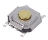 Micro Push Button, with soldering pins, model SKQGADE010