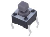 Micro Push Button, with soldering pins, model TL1105SPF100Q