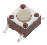 Micro Push Button, with soldering pins, model TL3301NF260QG