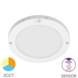 Recessed LED ceiling light with sensor, 20W, 230VAC, 1800lm, 3-in-1, IP20, BP03-92080, round