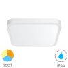 LED panel, surface-mounted, 20W, square, 1600lm, 230VAC, 3in1 color, 290x290mm, BH15-00380
 - 1