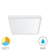 LED panel, surface-mounted, 26W, square, 2100lm, 230VAC, 3in1 color, 300x300mm, BP07-10380
 - 1
