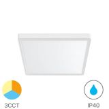 LED panel, surface-mounted, 26W, square, 2100lm, 230VAC, 3in1 color, 300x300mm, BP07-10380