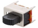Slide switch with 2 positions, model 1825264-1
