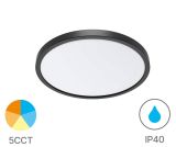 LED panel, surface-mounted, 20W, cirlcle, 1600lm, 230VAC, 5in1 color, ф230x25mm, BP07-20281