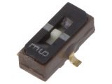 Slide switch with 3 positions, model CJS-1201B