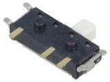 Slide switch with 2 positions, model CUS-12TB