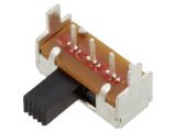 Slide switch with 2 positions, model EG1206A