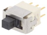 Slide switch with 2 positions, model ES21MCBE
