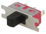 Slide switch with 2 positions, model IC1105S1M1QE2