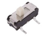 Slide switch with 2 positions, model JS102011SCQN