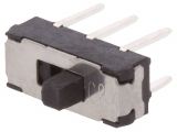 Slide switch with 2 positions, model JS202011CQN