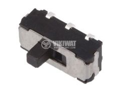 Slide switch with 2 positions, model JS202011JCQN | VIKIWAT