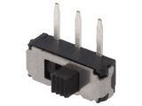 Slide switch with 2 positions, model MMP 122-R
