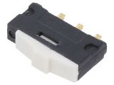 Slide switch with 2 positions, model MMS 1010 D-R