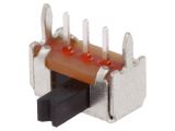 Slide switch with 2 positions, model OS102011MA1QN1