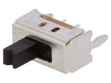 Slide switch with 2 positions, model OS102011MS2QN1