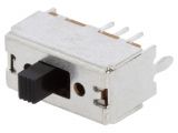 Slide switch with 2 positions, model OS202011MV4QN1