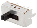 Slide switch with 3 positions, model OS203011MS1QP1