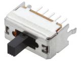 Slide switch with 3 positions, model SSSF014800