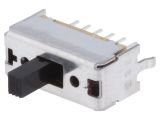 Slide switch with 2 positions, model SSSF040800