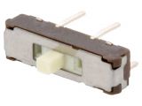 Slide switch with 3 positions, model SSSS211900