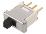 Slide switch with 2 positions, model TS01CBE