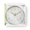 Circular wall clock plastic 300mm quartz CLWA015PC30GD NEDIS - VIKIWAT
 - 2
