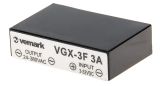 Solid State Relay, SSR VGX-3F-3A, Solid State, 3-32VDC, Load Capacity 3A/380VAC