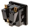 Electrical soket (schuko), single, 20A, 250VAC, black, panel
 - 2