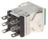 Button switch 3A/250VAC, DPDT, square - 3
