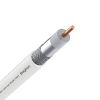 Коаксиален кабел, RG59, CCS, Cu, оплетка, бял, BZ20-00100
