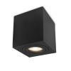 LED spotlight fixture, surface mount, 35W, GU10, 84x84x100mm, black body, IP20, BH04-30311
 - 1