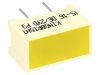 LED диод, жълт, 14x7.5mm, 9~31mcd, 20mA, 120°, THT