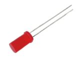 LED diode, red, 5mm, 2~5mcd, 20mA, 100°, THT