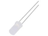 LED diode, red/green, 5mm, 20~50mcd, 20mA, 100°, THT