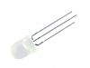 LED diode, red/green, 8mm, 80mcd, 20mA, 50°, THT