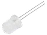 LED diode, neutral white, 10mm, 8500~14000mcd, 20mA, 30°, THT
