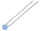 LED diode, blue, 1.8mm, 460~780mcd, 20mA, 60°, THT