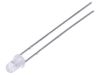 LED diode, red/yellow, 3mm, 70~170mcd, 20mA, 60°, THT