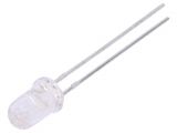LED diode, cool white, 5mm, 14000~23000mcd, 20mA, 15°, THT