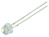LED diode, red, 4.8mm, 60mA, 140°, THT