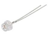 LED diode, red, 4.8mm, 90mA, 150°, THT