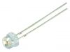 LED diode, yellow, 4.8mm, 60mA, 140°, THT