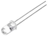 LED diode, pink, 5mm, 20mA, 15°, THT 143358