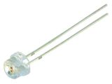LED diode, green, 4.8mm, 90mA, 150°, THT